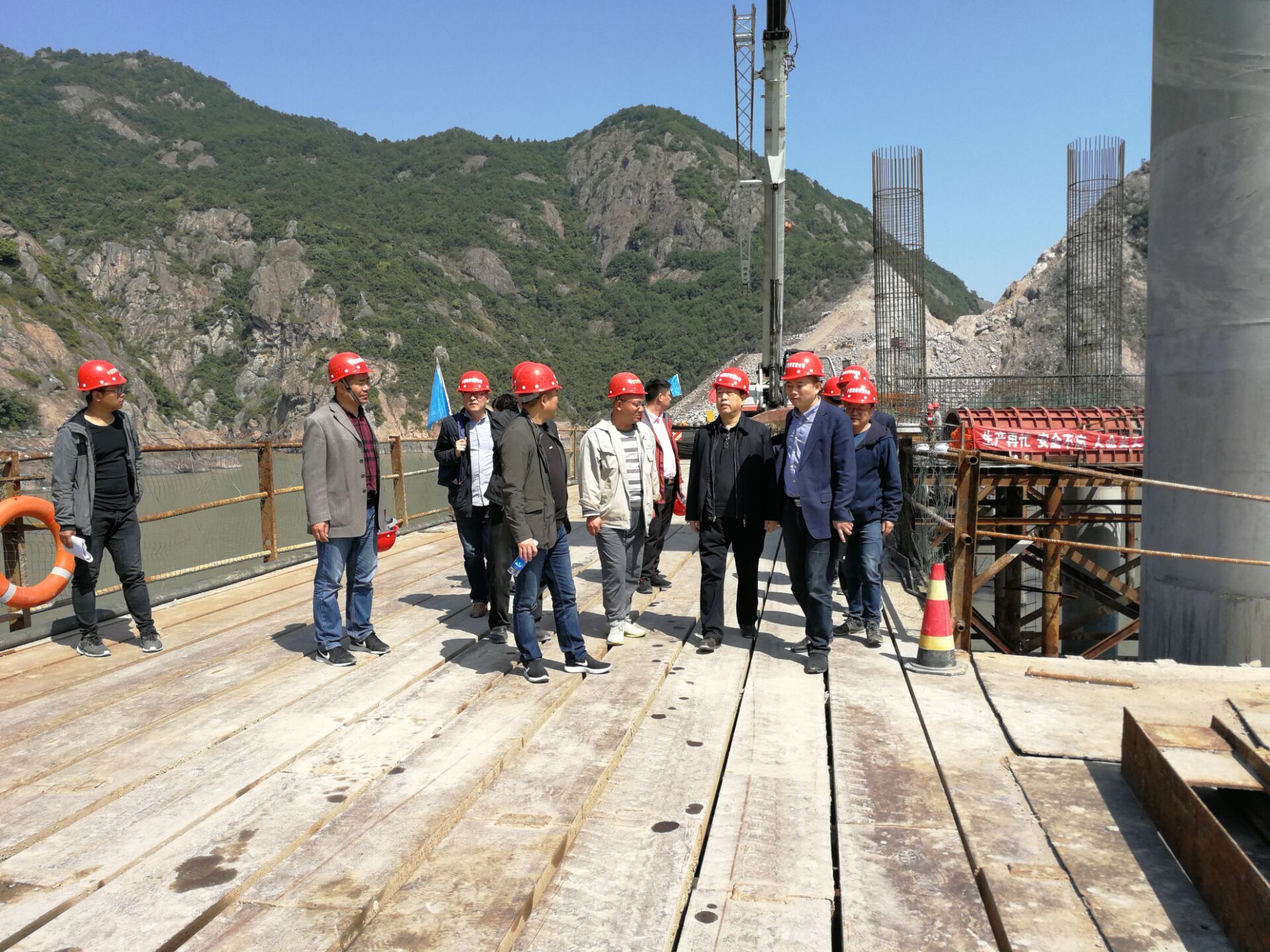 抓班子隊伍建設，實現交通強企目標 ——股份公司黨委領導來羅源項目檢查指導工作