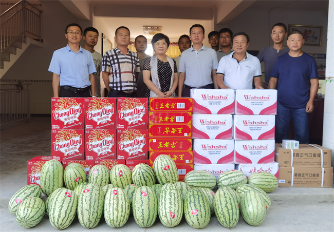 高溫送清涼，防暑暖人心