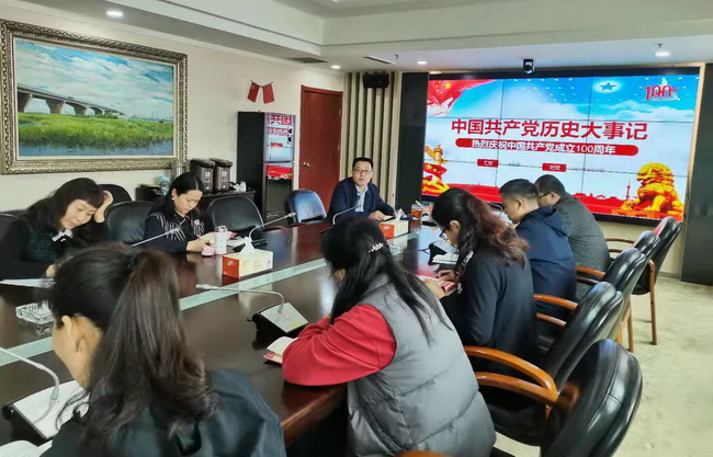 路橋總支召開黨史教育動(dòng)員部署會(huì)暨黨史專題學(xué)習(xí)會(huì)議