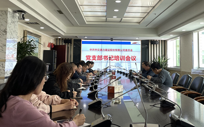 公司黨委召開黨支部書記培訓會議