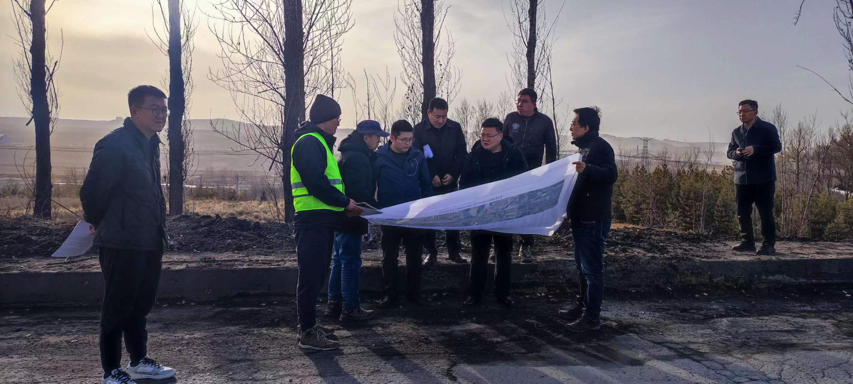 伊金霍洛旗X622線38公里處道路采空區(qū)應急處治項目順利通過驗收